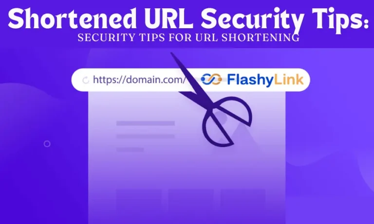 Shortened URL Security Tips Security Tips for URL Shortening